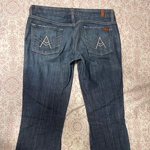 7 For All Mankind “A-pocket” jeans, size 29
